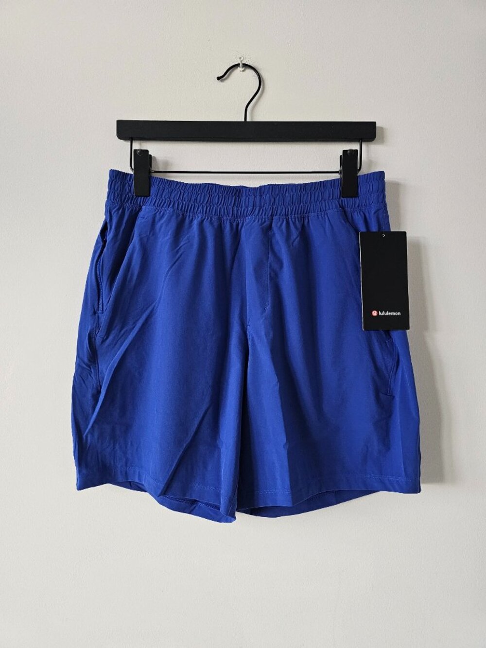 NWT LULULEMON BEBA Blue Pace Breaker Shorts 7" Linerless Men's Medium